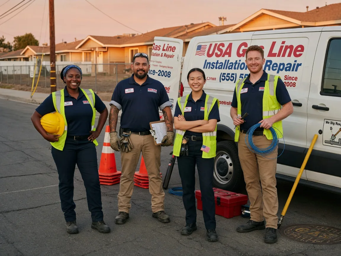 Gas Line Installation company in Monaca, PA